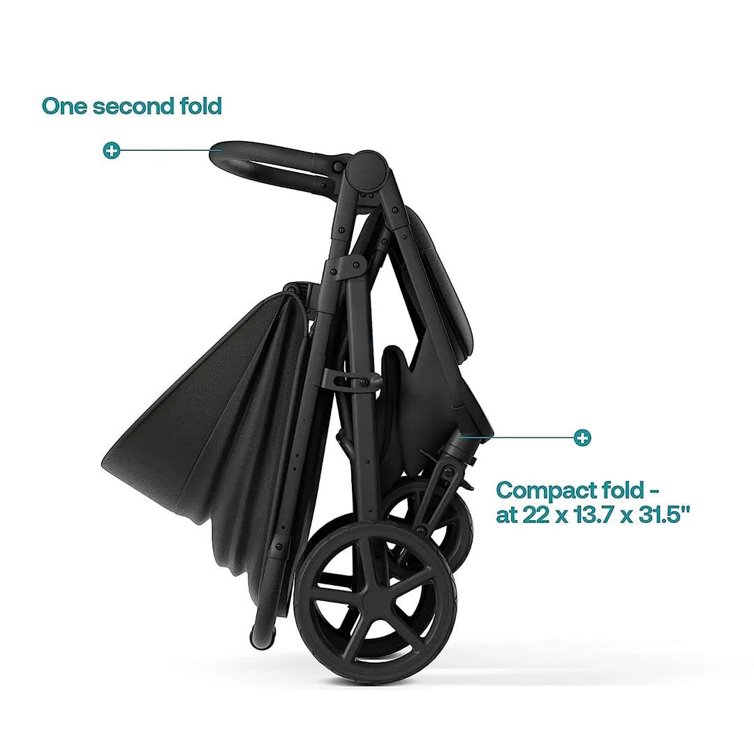 Compact Lightweight Stroller - Grey